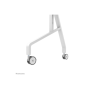 Neomounts Floor stand , FL50-575WH1 TV trolley , Adjustable Height , 65-110 , Maximum weight (capacity) 125 kg , White