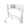 Neomounts Floor stand , FL50-575WH1 TV trolley , Adjustable Height , 65-110 , Maximum weight (capacity) 125 kg , White