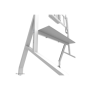 Neomounts Floor stand , FL50-575WH1 TV trolley , Adjustable Height , 65-110 , Maximum weight (capacity) 125 kg , White