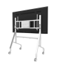 Neomounts Floor stand , FL50-575WH1 TV trolley , Adjustable Height , 65-110 , Maximum weight (capacity) 125 kg , White