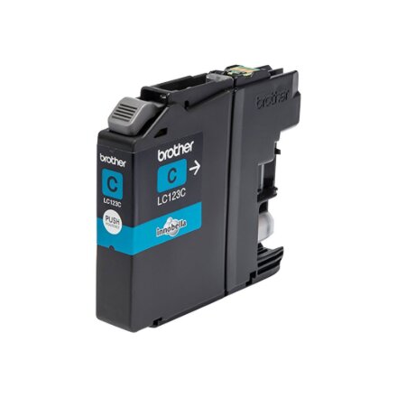 Brother LC123C , Ink Cartridge , Cyan