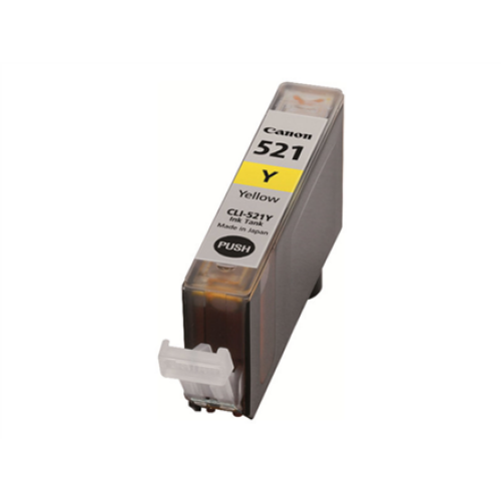 Canon CLI-521Y , Ink Cartridge , Yellow