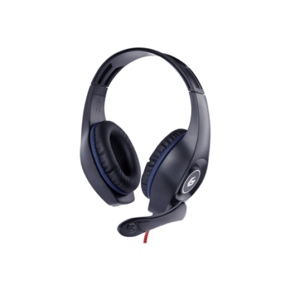 Gembird Gaming headset with volume control GHS-05-B Built-in microphone Blue/Black Wired Over-Ear 3.5 mm 4-pin