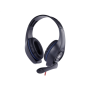 Gembird Gaming headset with volume control GHS-05-B Built-in microphone Blue/Black Wired Over-Ear 3.5 mm 4-pin