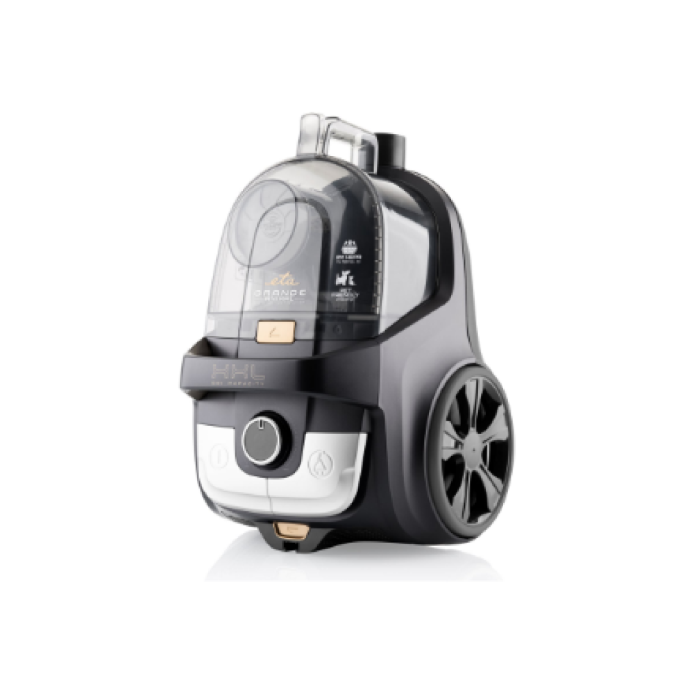 ETA , Vacuum cleaner , Grande Animal ETA222390000 , Bagless , Power 850 W , Dust capacity 3.2 L , Black/Gold