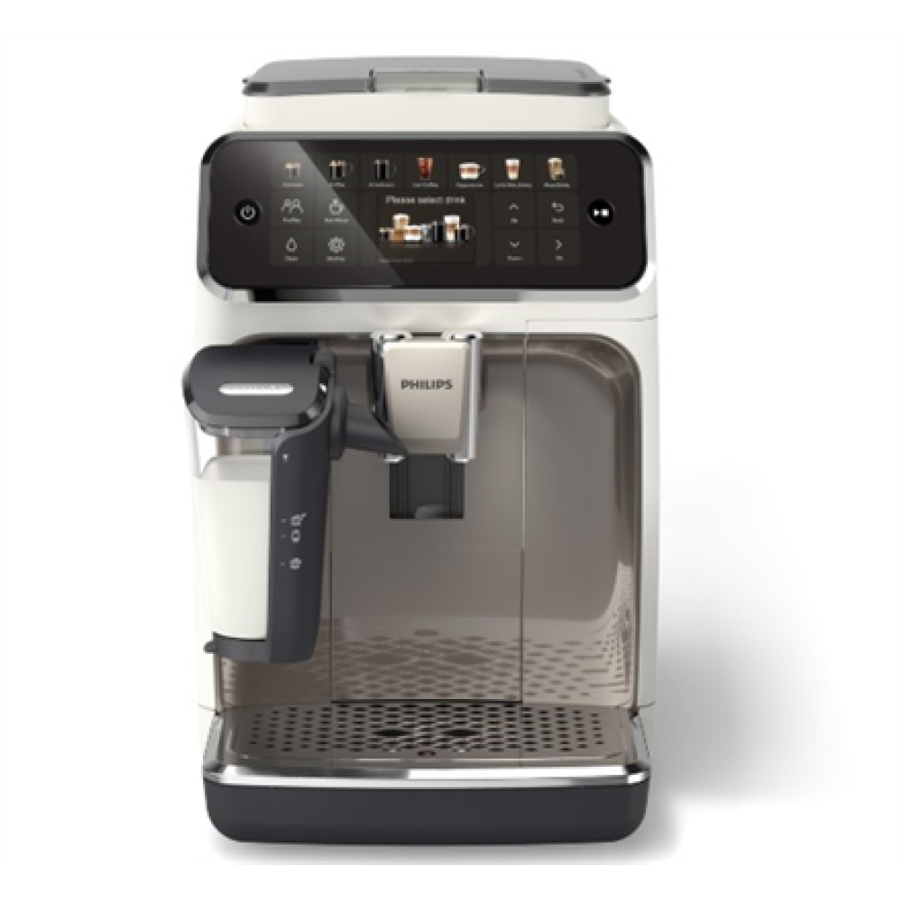 Philips EP4443/70 Fully Automatic Espresso Machine, 12 bar, 1500 W, White/Black , Philips