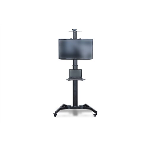 Digitus , Floor stand , TV-Cart for screens up to 70, max. 50kg wheelbase, VESA max. 600x400 , Tilt , 37-70 , Maximum weight (capacity) 50 kg , Black