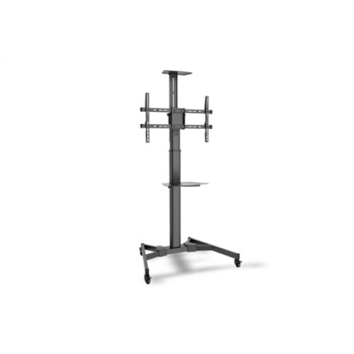 Digitus , Floor stand , TV-Cart for screens up to 70, max. 50kg wheelbase, VESA max. 600x400 , Tilt , 37-70 , Maximum weight (capacity) 50 kg , Black