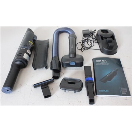 SALE OUT. , Cecotec Vacuum Cleaner , Conga Rockstar Micro+ Animal , Cordless operating , Handheld , 200 W , 16.8 V , Operating time (max) 40 min , Black , Warranty 24 month(s) , DAMAGED PACKAGING, USED, DIRTY AND SCRATCHED