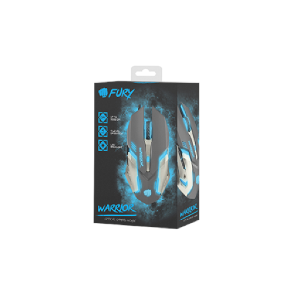 Fury NFU-0869 Warrior Optical Gaming Mouse Wired