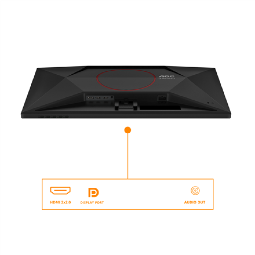 AOC Q27G42XE , 27 , IPS , QHD , 16:9 , 180 Hz , 1 ms , 2560 x 1440 pixels , 300 cd/m² , HDMI ports quantity 2 , Black