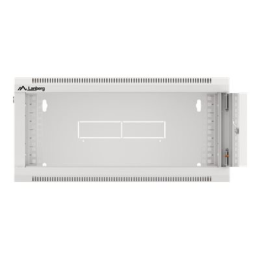 Lanberg Rack cabinet 19 wall-mounted 4U 600 fast assembly (flat pack), grey , Lanberg