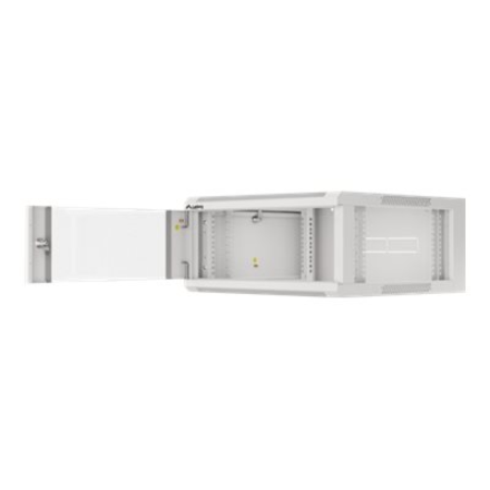 Lanberg Rack cabinet 19 wall-mounted 4U 600 fast assembly (flat pack), grey , Lanberg