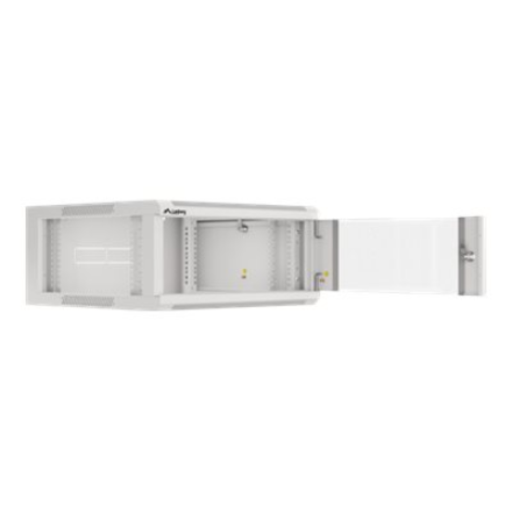 Lanberg Rack cabinet 19 wall-mounted 4U 600 fast assembly (flat pack), grey , Lanberg