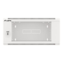 Lanberg Rack cabinet 19 wall-mounted 4U 600 fast assembly (flat pack), grey , Lanberg