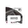 Kingston , USB Flash Drive , DataTraveler Kyson , 128 GB , USB Type-A , Black/Grey