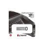 Kingston , USB Flash Drive , DataTraveler Kyson , 128 GB , USB 3.2 Gen 1 , Black/Grey