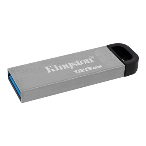 Kingston , USB Flash Drive , DataTraveler Kyson , 128 GB , USB Type-A , Black/Grey
