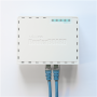 Mikrotik Wired Ethernet Router (No Wifi) RB750Gr3, hEX, Dual Core 880MHz CPU, 256MB RAM, 16 MB (MicroSD), 5xGigabit LAN, USB, PCB and Voltage temperature monitor, Beeper, IP20, Plastic Case, RouterOS L4 , Ethernet Router hEX , RB750Gr3 , No Wi-Fi , Ethern