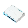 Mikrotik Wired Ethernet Router (No Wifi) RB750Gr3, hEX, Dual Core 880MHz CPU, 256MB RAM, 16 MB (MicroSD), 5xGigabit LAN, USB, PCB and Voltage temperature monitor, Beeper, IP20, Plastic Case, RouterOS L4 , Ethernet Router hEX , RB750Gr3 , No Wi-Fi , Mbit/s