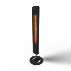 Mill , Outdoor Heater , OH2000ULGPFLOOR , Patio heater , 2000 W , Number of power levels , Suitable for rooms up to m³ , Suitable for rooms up to m² , Black , IP65