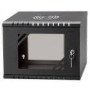 NETRACK ECO-Line wall cabinet 10inch 4U/300 mm - gray glass door