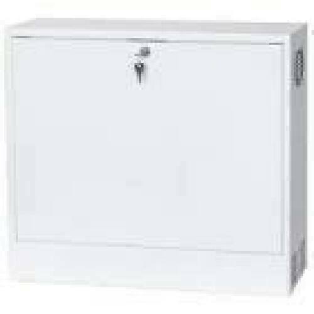 NETRACK V-Line Rack 19inch 2U/130mm - white metal door