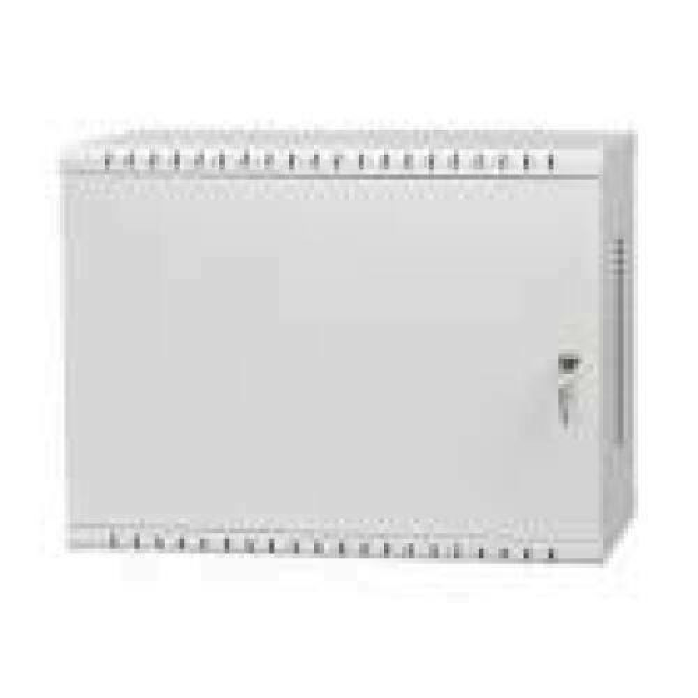 NETRACK Hanging cabinet V-Line Rack 19inch 3U / 180mm - gray metal door