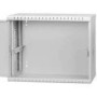 NETRACK Hanging cabinet V-Line Rack 19inch 3U / 180mm - gray metal door