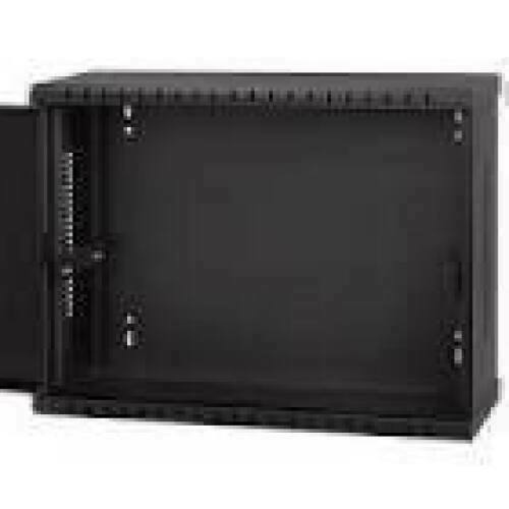 NETRACK Hanging Cabinet V-Line Rack 19inch 3/4U / 180mm - gray metal door
