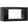 NETRACK 019-045-240-012 wall-mounted cabinet 19inch 4.5U/240mm - graphite glass door