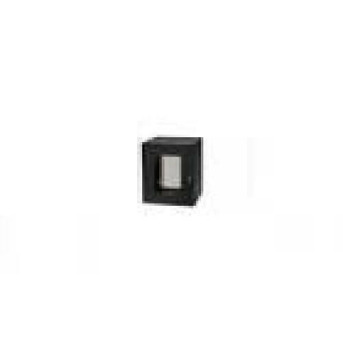 NETRACK Hanging cabinet ECO-Line Rack 19inch 12U / 450mm - gray glass door
