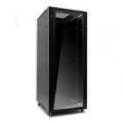 NETRACK 019-420-68-011-Z server cabinet RACK 19inch 42U/600x800mm ASSEMBLED glass door - grey