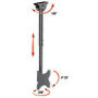 TECHLY 020614 Ceiling mount for TV LED/LCD/PLASMA 23-42 50kg adjustable VESA