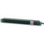 TECHLYPRO 023776 Rack 19 1U power strip for UPS 250V/16A 12x C13 sockets C20 plug