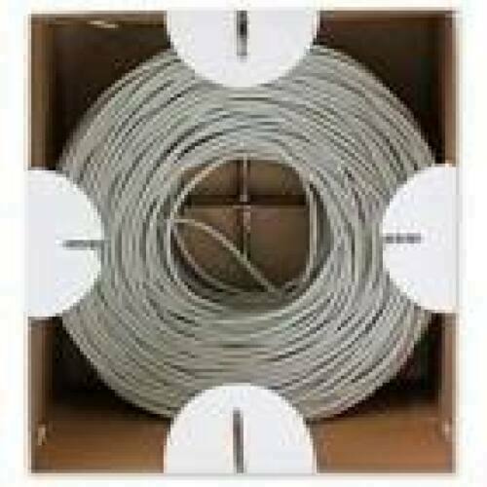 TECHLY 025626 Pro Network installation cable UTP Cat5e 4x2 stranded CCA 305m grey