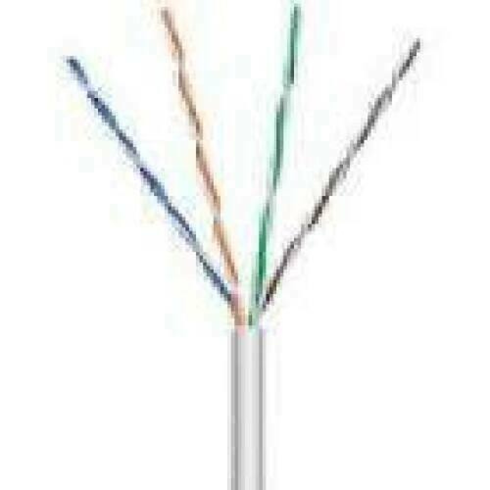 TECHLYPRO 025640 U/UTP Cat5e bulk cable 4x2 stranded 100Proc copper 305m box gray