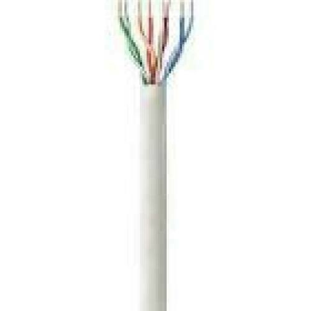 TECHLYPRO 025657 F/UTP Cat6 network bulk cable 4x2 stranded 100Proc copper 100m gray
