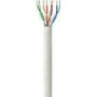 TECHLYPRO 025657 F/UTP Cat6 network bulk cable 4x2 stranded 100Proc copper 100m gray