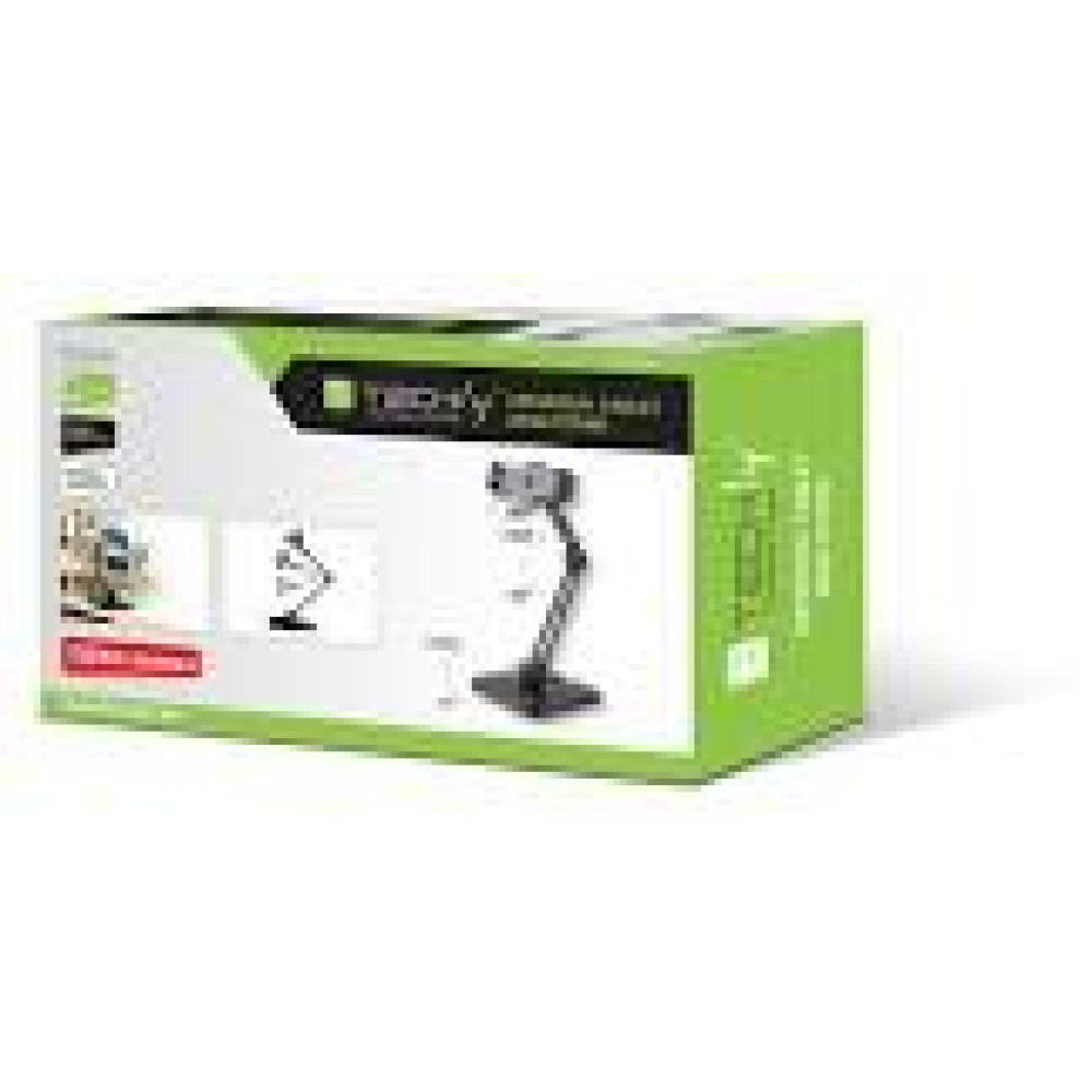 TECHLY 026371 Desk/wall support arm for tablet and iPad 4.7-12.9 full-motion black