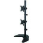 TECHLY 027552 Double twin desk LED/LCD monitor arm 13-27 2x10kg vertical adjustable