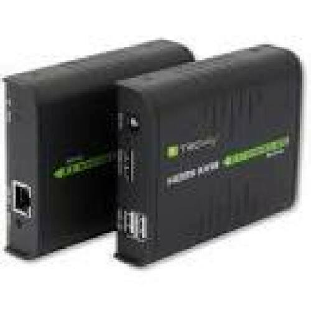 TECHLY 028214 HDMI KVM Extender w/ USB mouse and keyboard by Cat5/5e/6 cable up to 120m