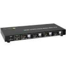 TECHLY 028702 Techly 4-port HDMI/USB KVM switch 4x1 with audio