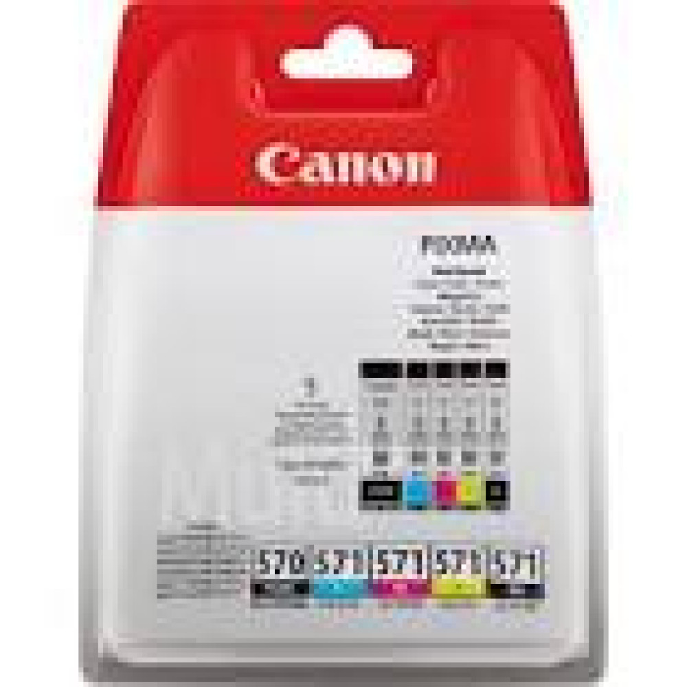 CANON PGI-570/CLI-571 Ink Cartridge PGBK/C/M/Y/BK