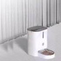 SPONGE Pet Feeder Smart Camera 3L Wi-Fi High-quality Cam Stainless steel 5V Included:Food dispenser power cord power adaptor White