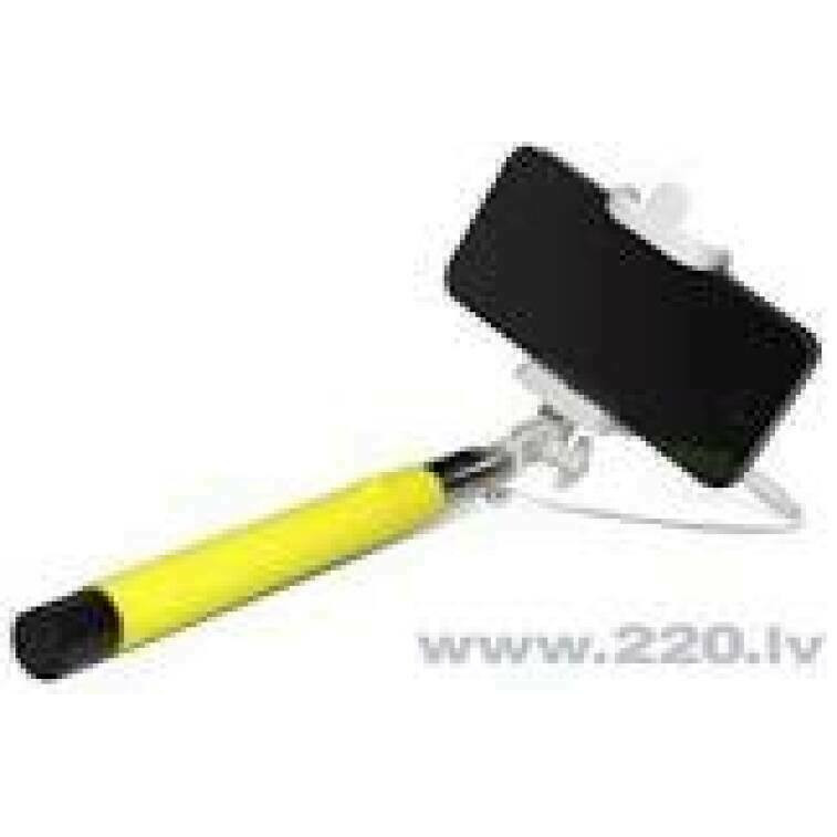 SPONGE Selfie stick C 20–102cm yellow