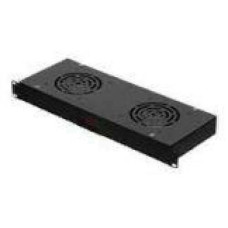 NETRACK 100-005-001-020 rack-mounted fans 19inch 2F with cable and thermostat black