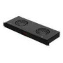 NETRACK 100-005-001-020 rack-mounted fans 19inch 2F with cable and thermostat black