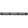NETRACK 104-03 patch panel 19inch 24-ports cat. 5e FTP with shelf