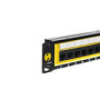 NETRACK 104-06 patch panel 19inch 24-ports cat. 6 UTP with shelf